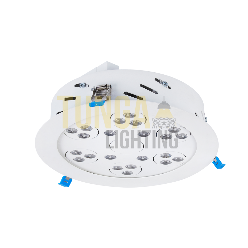 Motorlu Kuyumcu Armatürü Yuvarlak 190Ø 35W