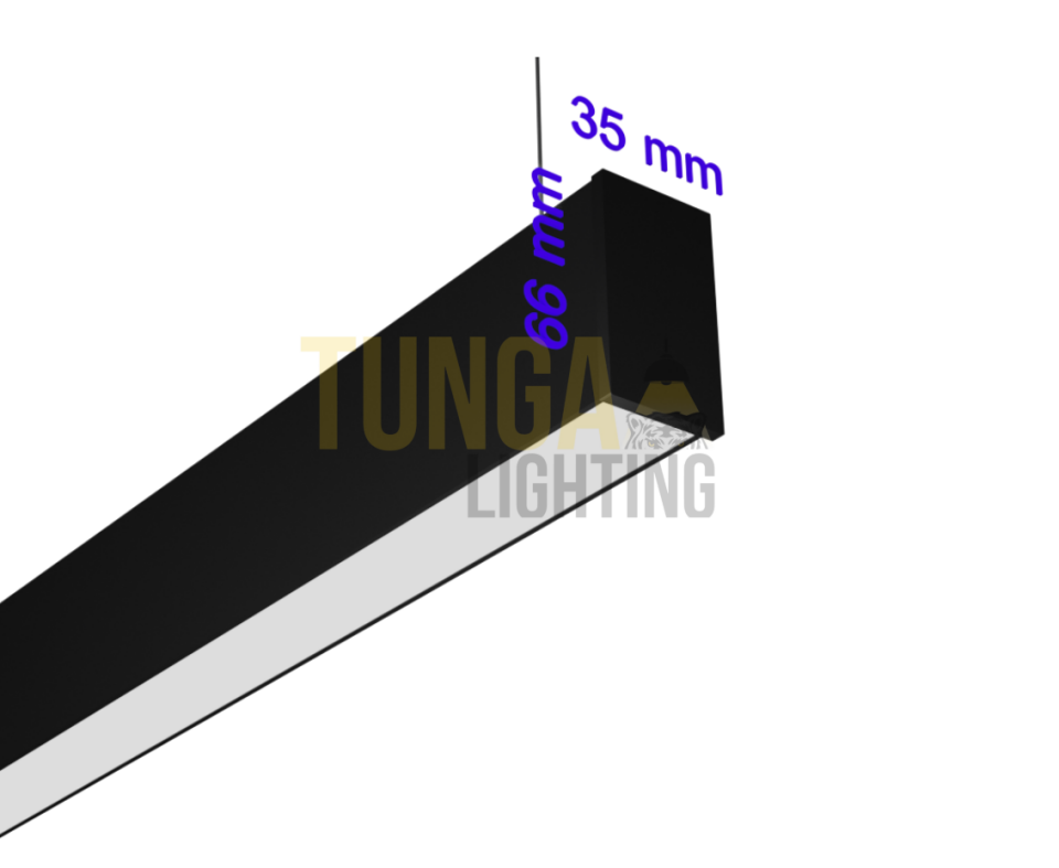 Spot Lineer Led Armatür Serisi 35x66 Kasa