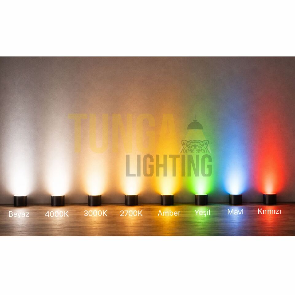 36W Wallwasher Aydınlatma IP65 Rotasyon Ayak 220V & 24V