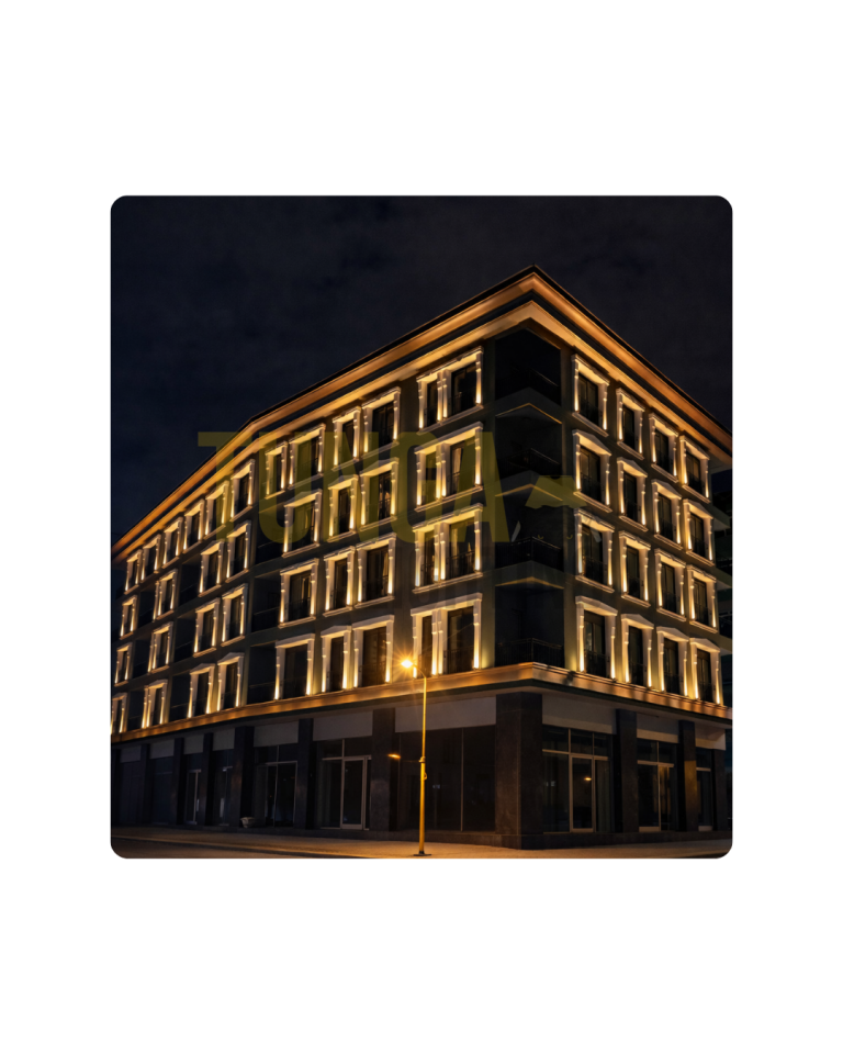 45W Wallwasher Aydınlatma IP65 Rotasyon Ayak 220V