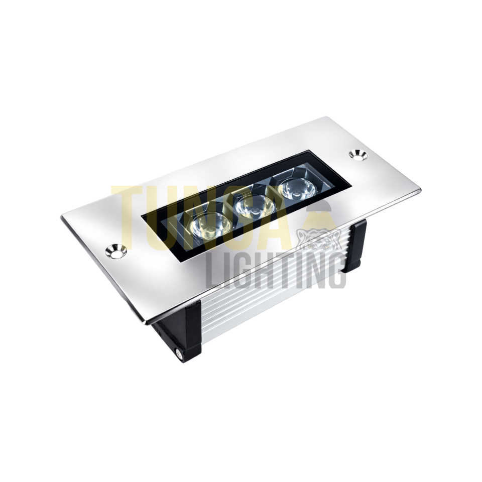 3W Zemin Gömme Wallwasher Aydınlatma IP65 220V