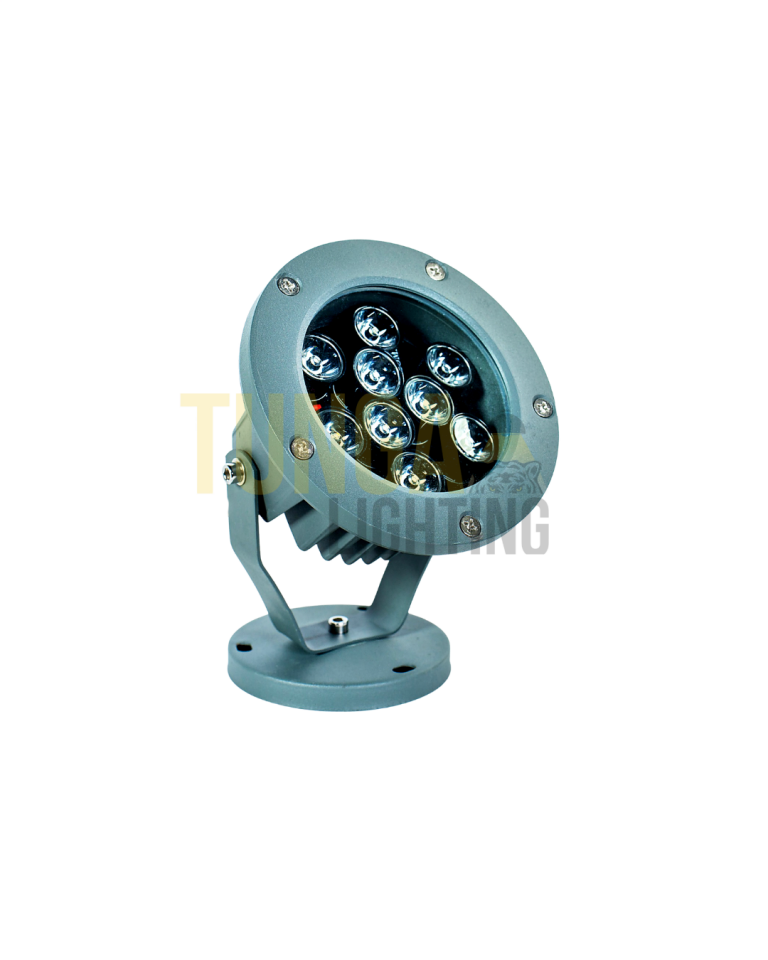 9W Bahçe Cephe Armatürü IP65 12V & 220V Pirinç Ventil