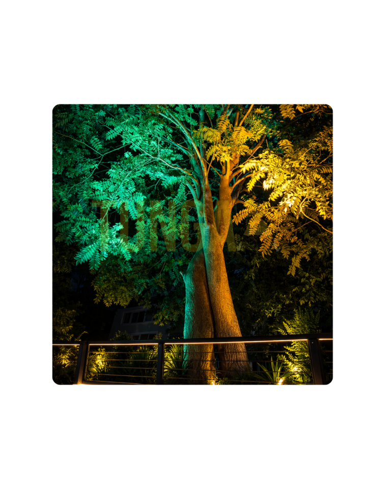 9W Bahçe Cephe Armatürü IP65 12V & 220V Pirinç Ventil