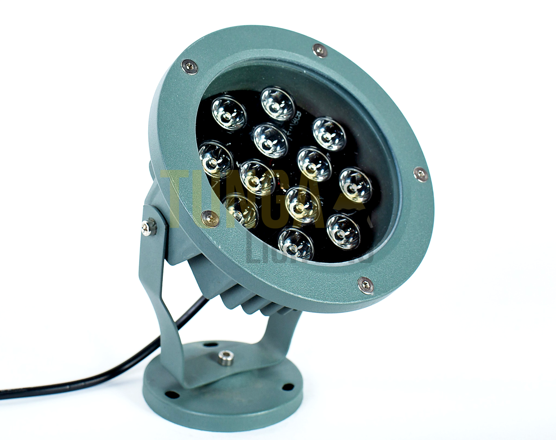 12W Bahçe Cephe Armatürü IP65 220V Pirinç Ventil