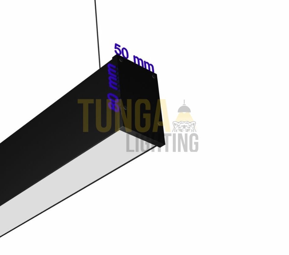 Lineer LED Armatür Sarkıt 42W/M 50x80 Kasa