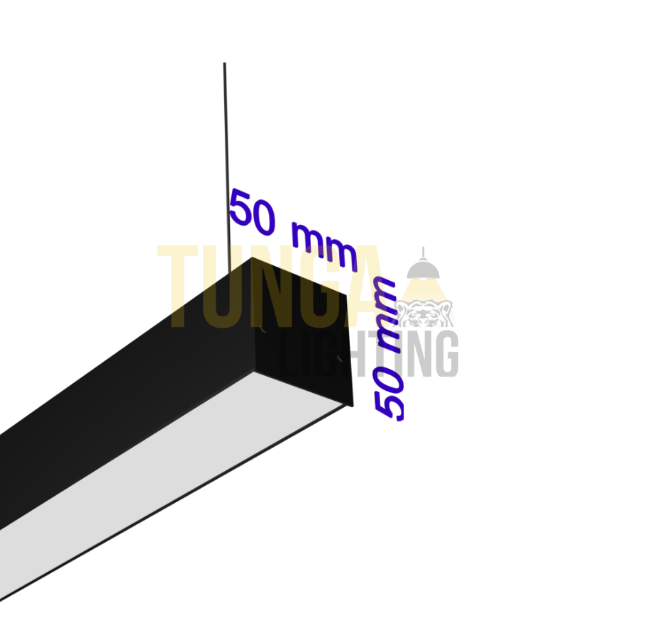 Lineer LED Armatür Sarkıt 42W/M 50x50 Kasa