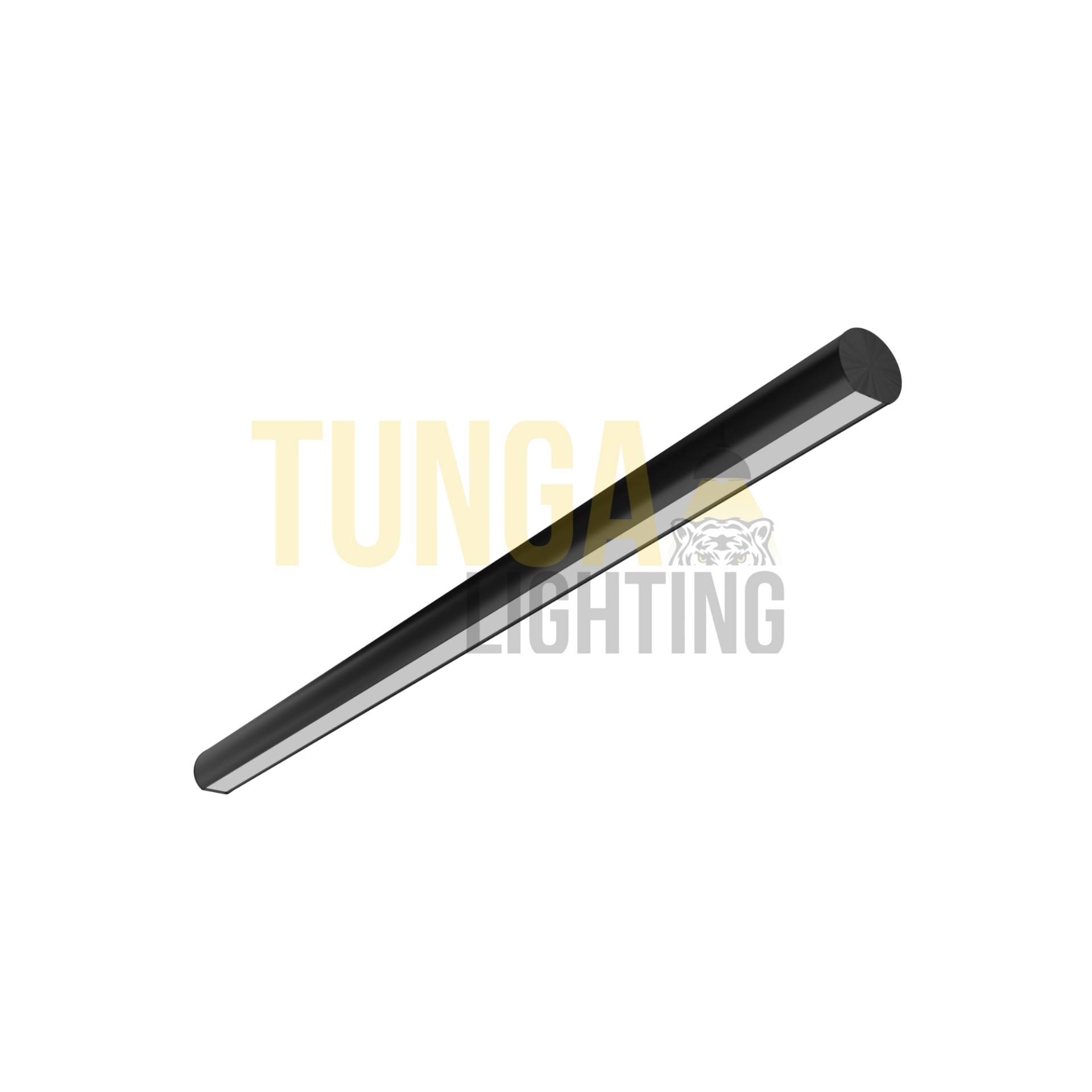 Lineer LED Armatür Sarkıt 30W/M Oval Kasa 57x62