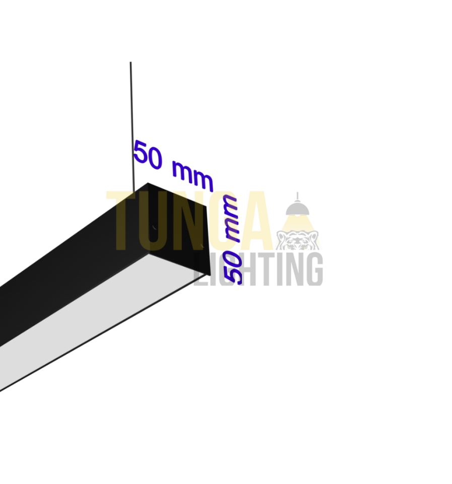 Spot Lineer Led Armatür Serisi 50x50 Kasa