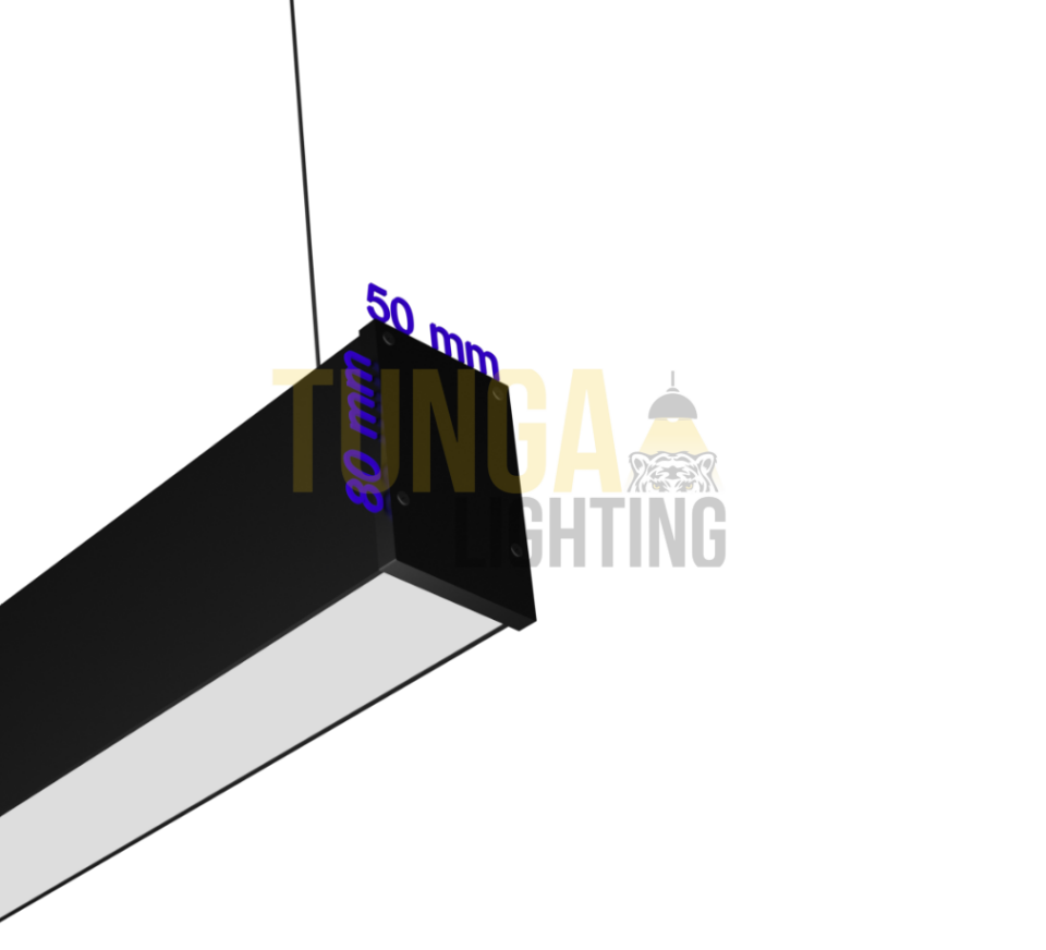 Spot Lineer Led Armatür Serisi 50x80 Kasa