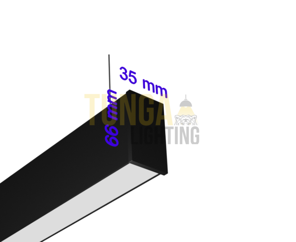 Spot Lineer Led Armatür Serisi 35x66 Kasa