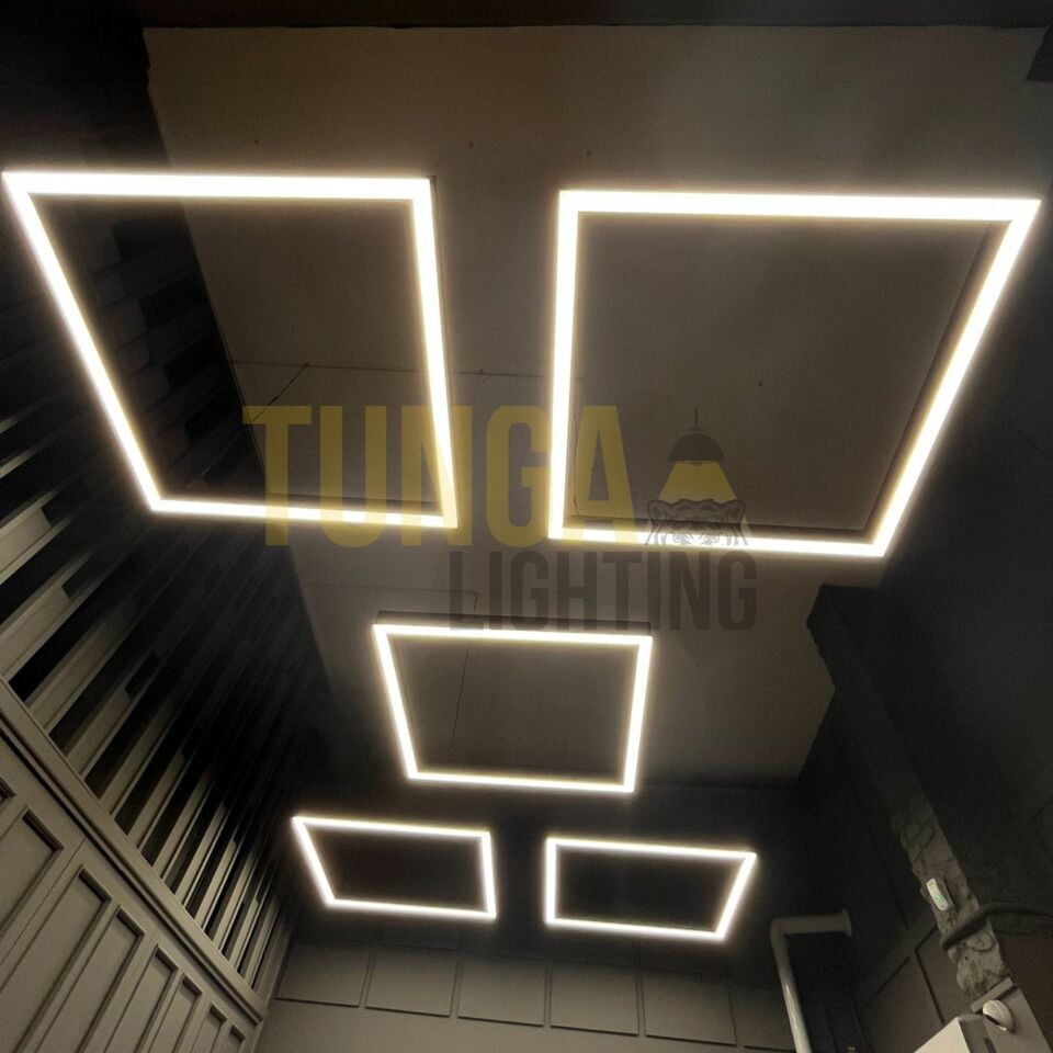 Kare Simit Lineer Aydınlatma 50x80 Kasa