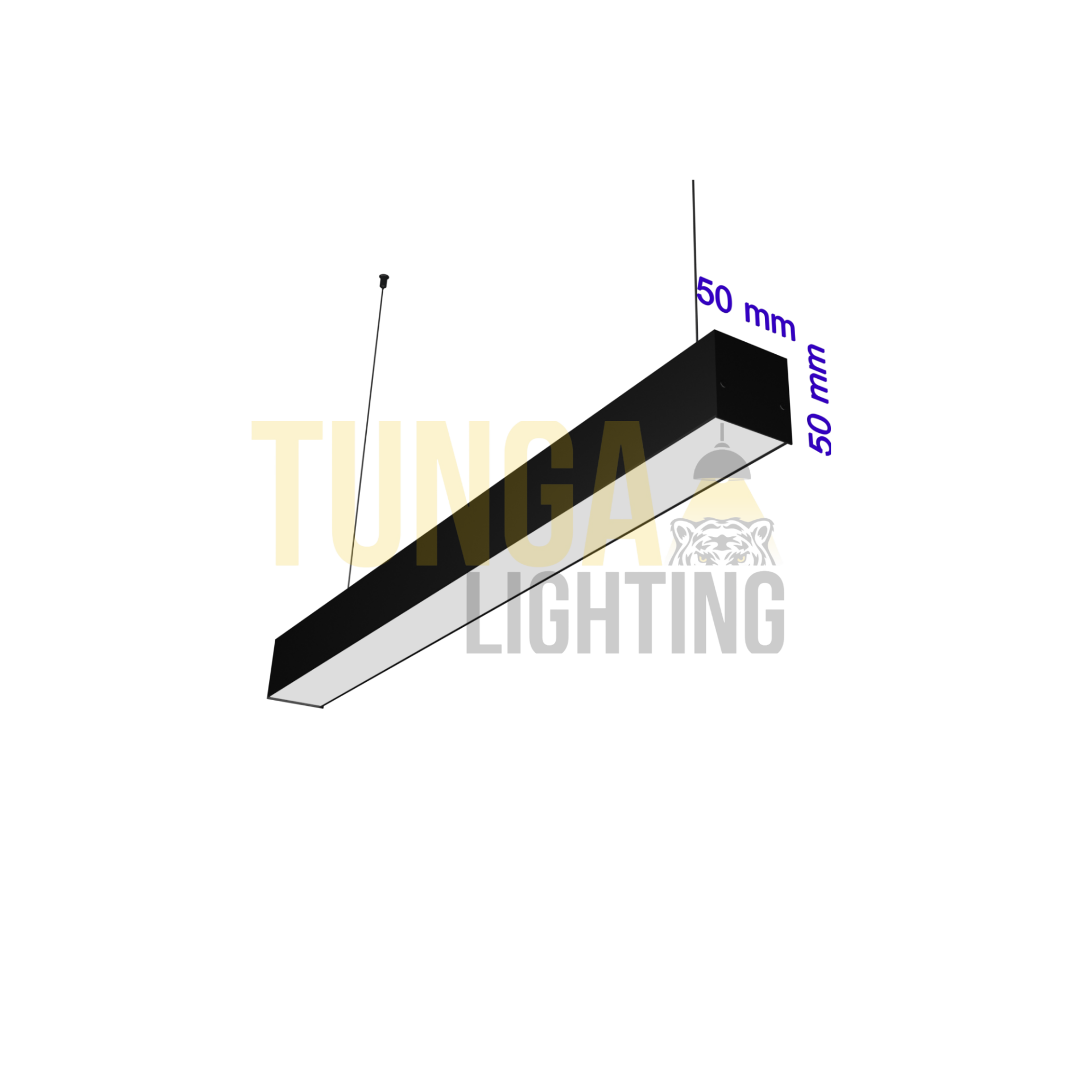Lineer LED Armatür Sarkıt 42W/M – 50x50 Kasa