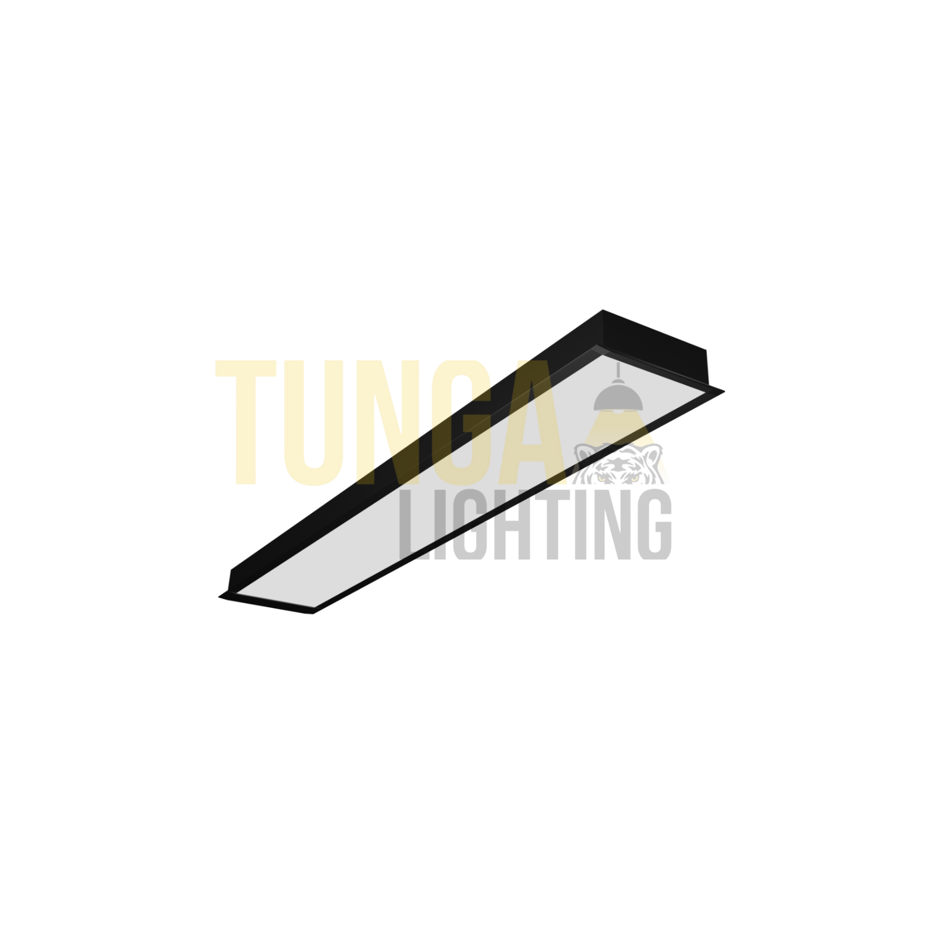 Sıva Altı Lineer Led Armatür 48W/M 102x35x85 Kasa