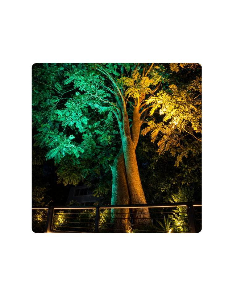 9W Bahçe / Cephe Armatürü | 12V-220V | IP65 | CE | Pirinç Ventil Rakor