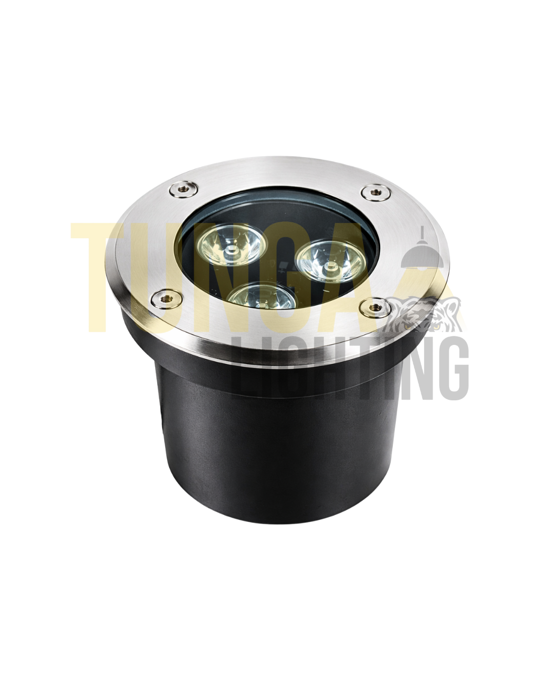 3W 8Ø Sıva Altı Zemin Yuvarlak Gömme Kasa | 220V | IP65 | CE | Pirinç Ventil Rakor