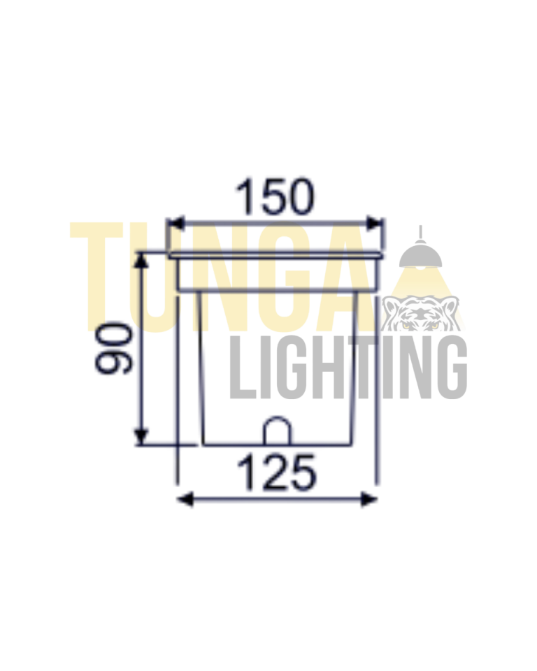 9W Sıva Altı Zemin Yuvarlak Gömme Kasa | 220V | IP65 | CE | Pirinç Ventil Rakor