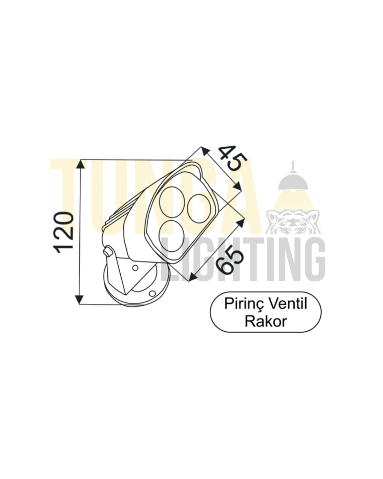 Siperlikli Bahçe Aydınlatma Spotu - Profesyonel Peyzaj ve Dış Cephe Armatürü