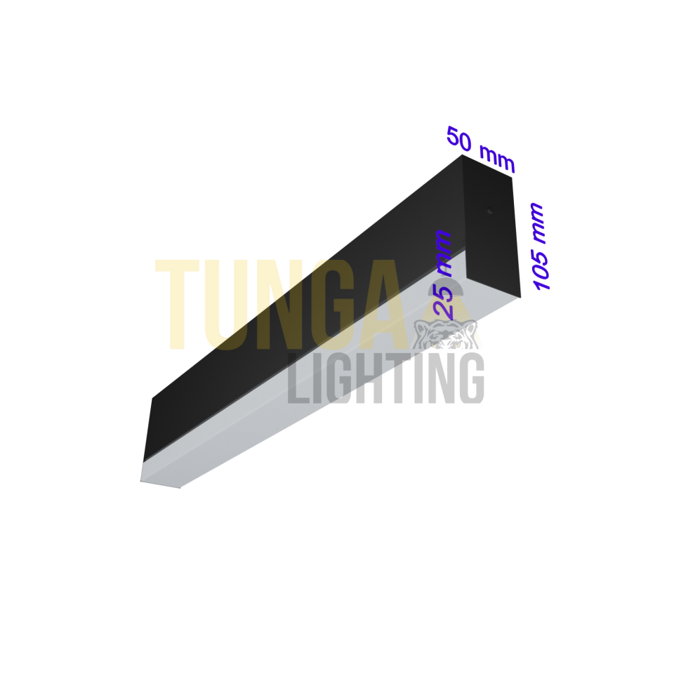 Lineer LED Armatür Sarkıt 42W/M – 50x105 Kasa