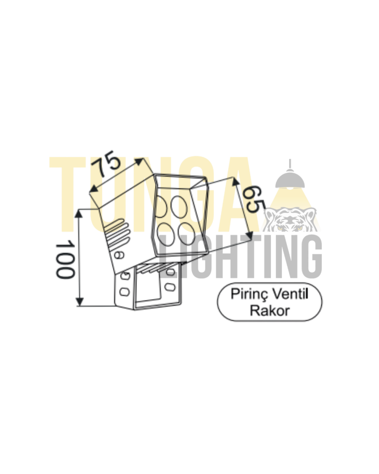 7W Siperlikli Bahçe Aydınlatma Spotu IP65